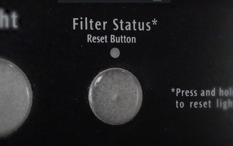 How To Reset Frigidaire Air Filter Status Light?