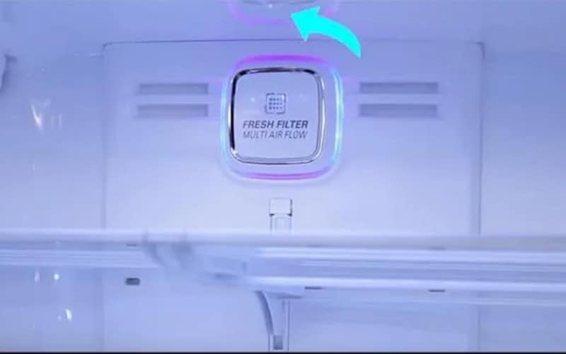 LG Refrigerator &#8211; Air Filter Stuck.