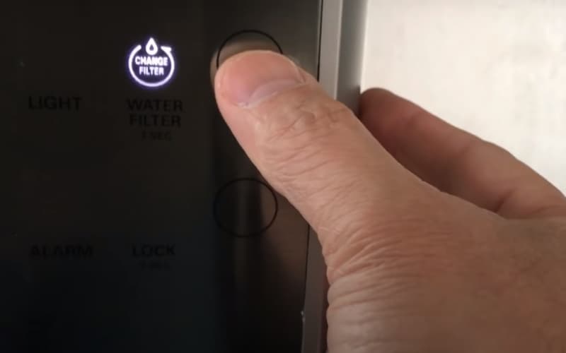 How To Change/Reset Water Filter In LG Refrigerator?