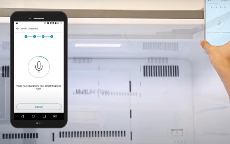 LG Refrigerator &#8211; Smart Diagnosis Procedure. Step By Step Guide