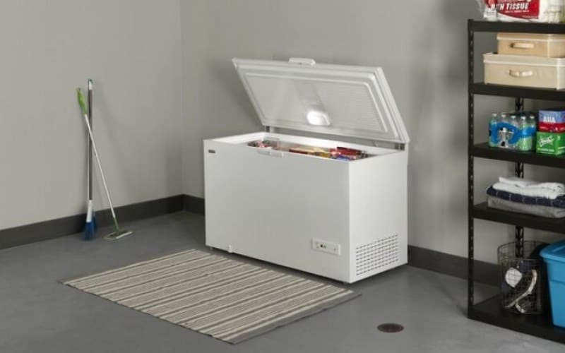 Can You Put a Freezer Outside in a Shed?