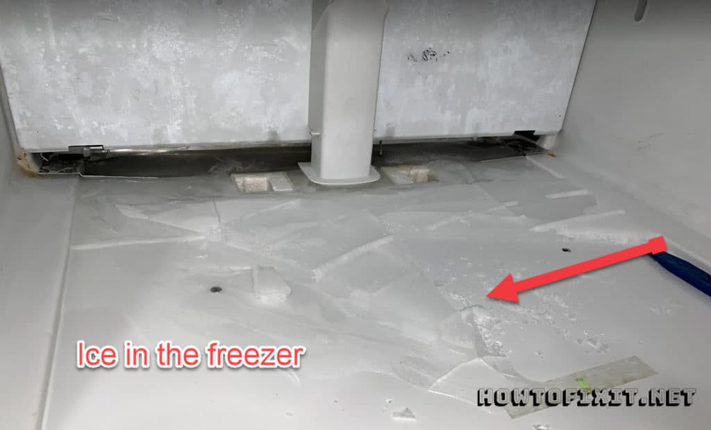Why Is Ice Or Frost Build Up In The Freezer?