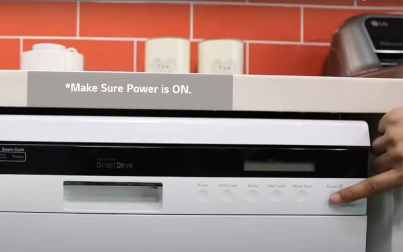 LG Dishwasher &#8211; Smart Diagnosis. Step By Step Guide