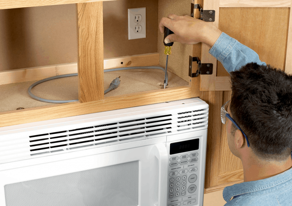 How to Vent a Microwave On an Interior Wall