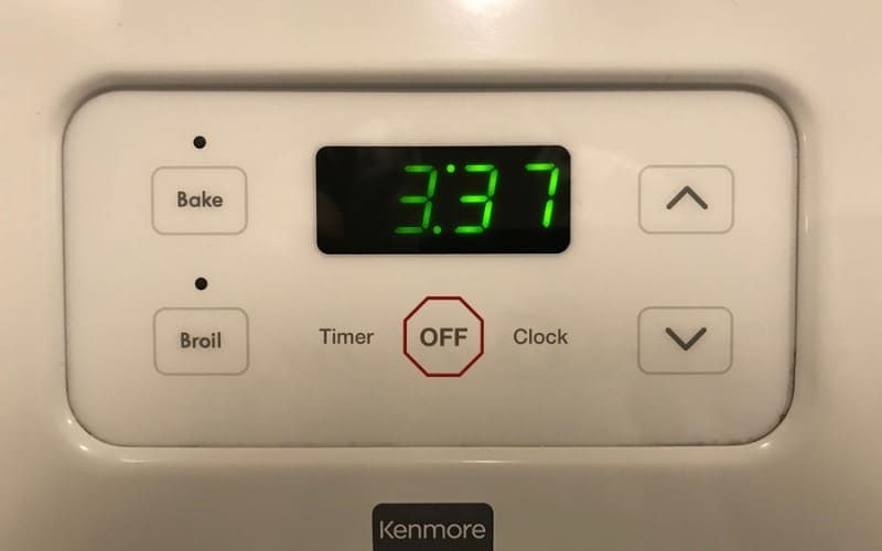 Kenmore Oven Door Locked Lights Are Blinking. How To Reset?