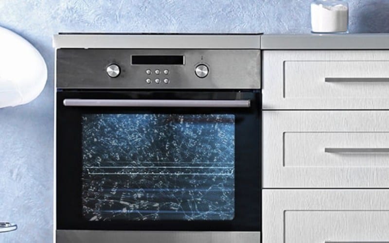 Why Oven Glass Door Shattered?