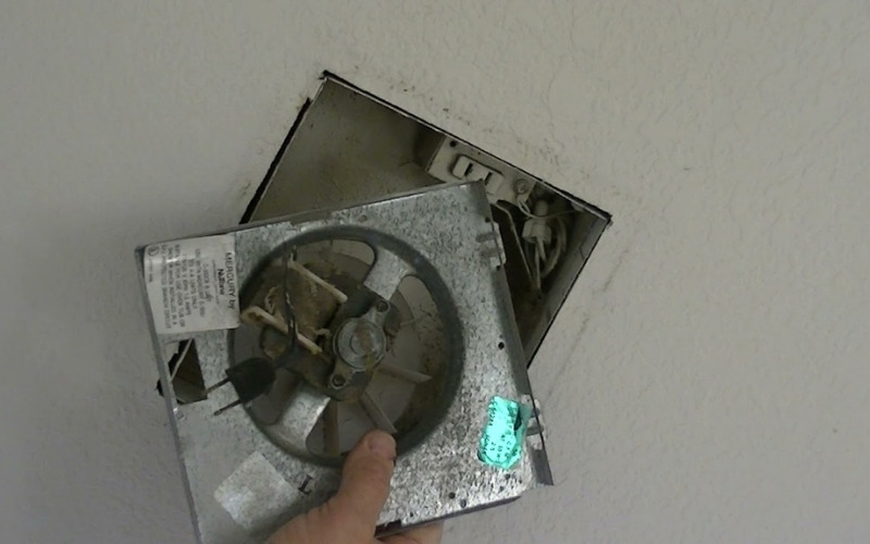 How To Fix Bathroom Fan Motor That is Loud And Noisy?
