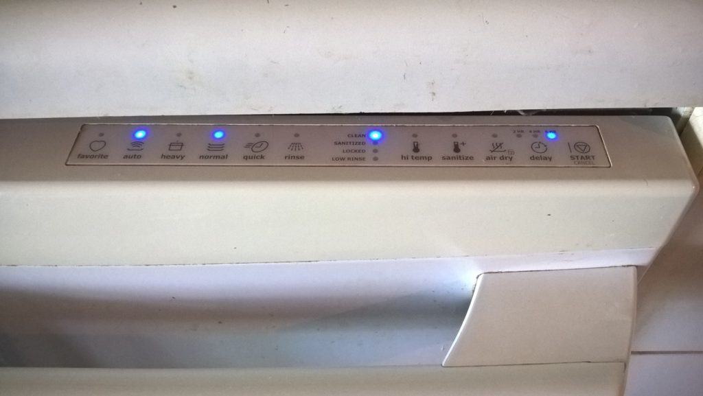 Common Electrolux Dishwasher Error Codes and Solutions