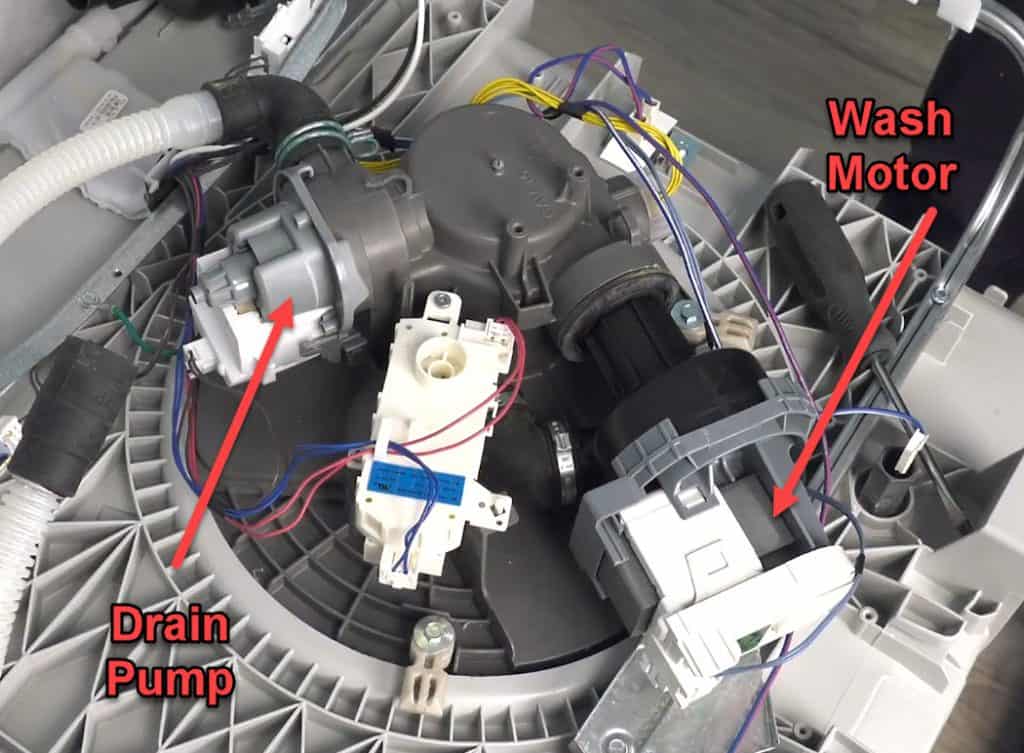Whirlpool Dishwasher Fills But Does Not Wash.