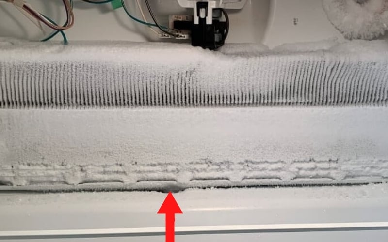 Why Is Fridge Freezing Up At The Back?