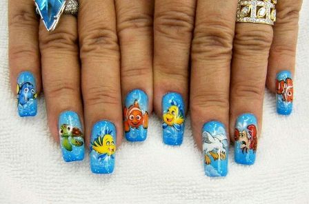 10 Magical Disney Nail Art Designs You&#039;ll Love